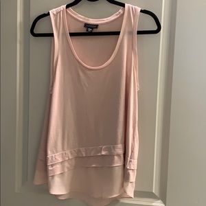 Classy light pink tank